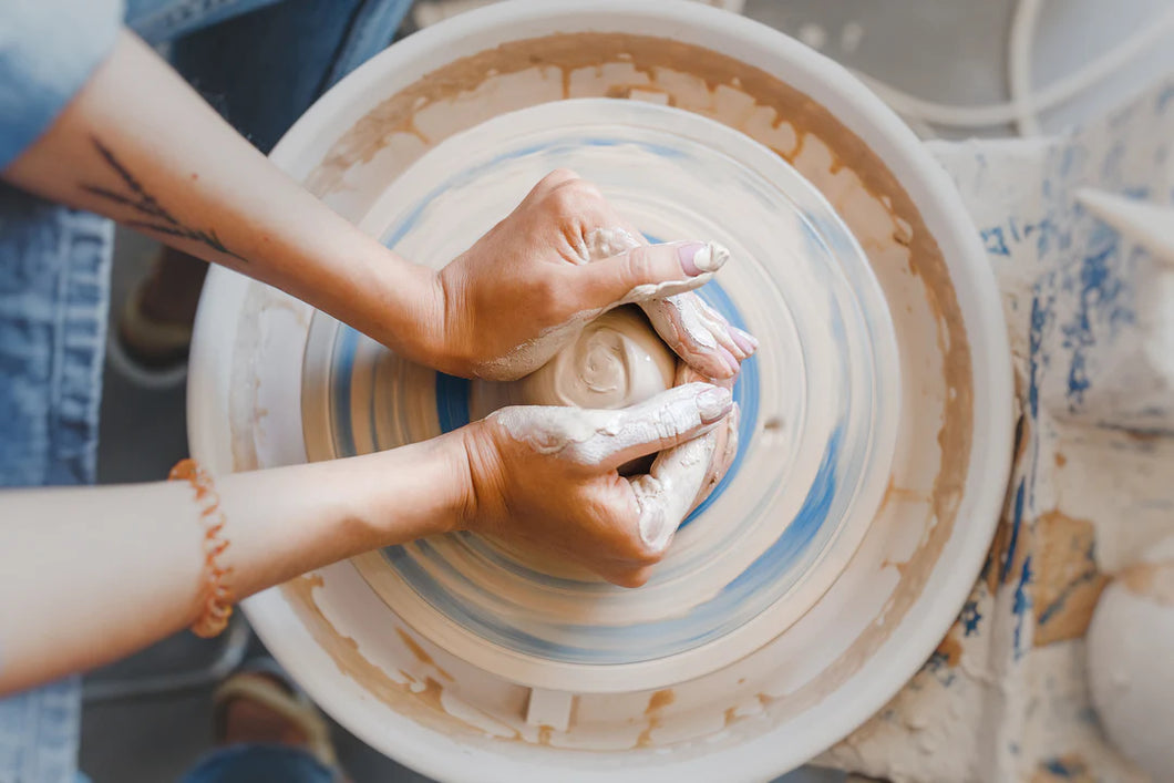 Adult Beginner Pottery Wheel Class | Wednesday Evenings | February 2024