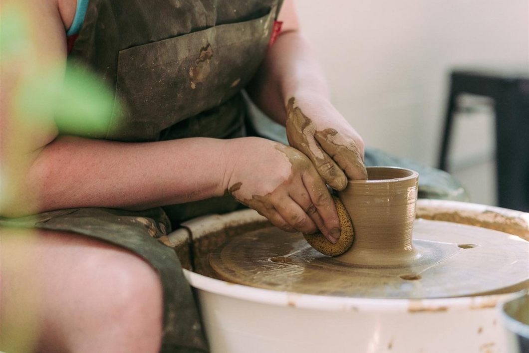 Adult Beginner Pottery Wheel Class | Wednesday Evenings | May 2024